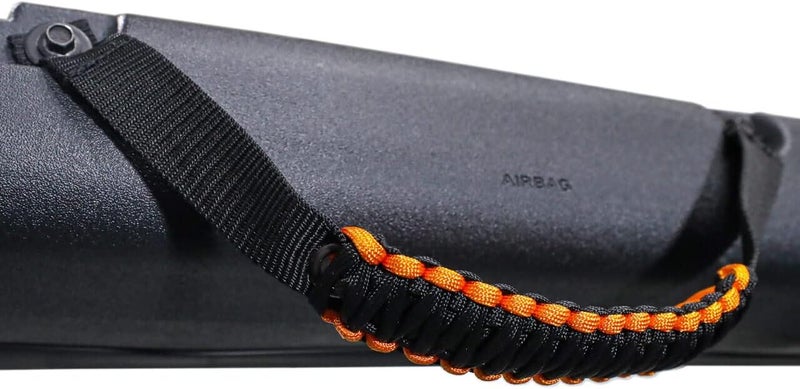 IAG Performance IAG I-Line Paracord Grab Handle 2-Piece Set for Ford Bronco 2021-2024+ (Orange) - Image 5